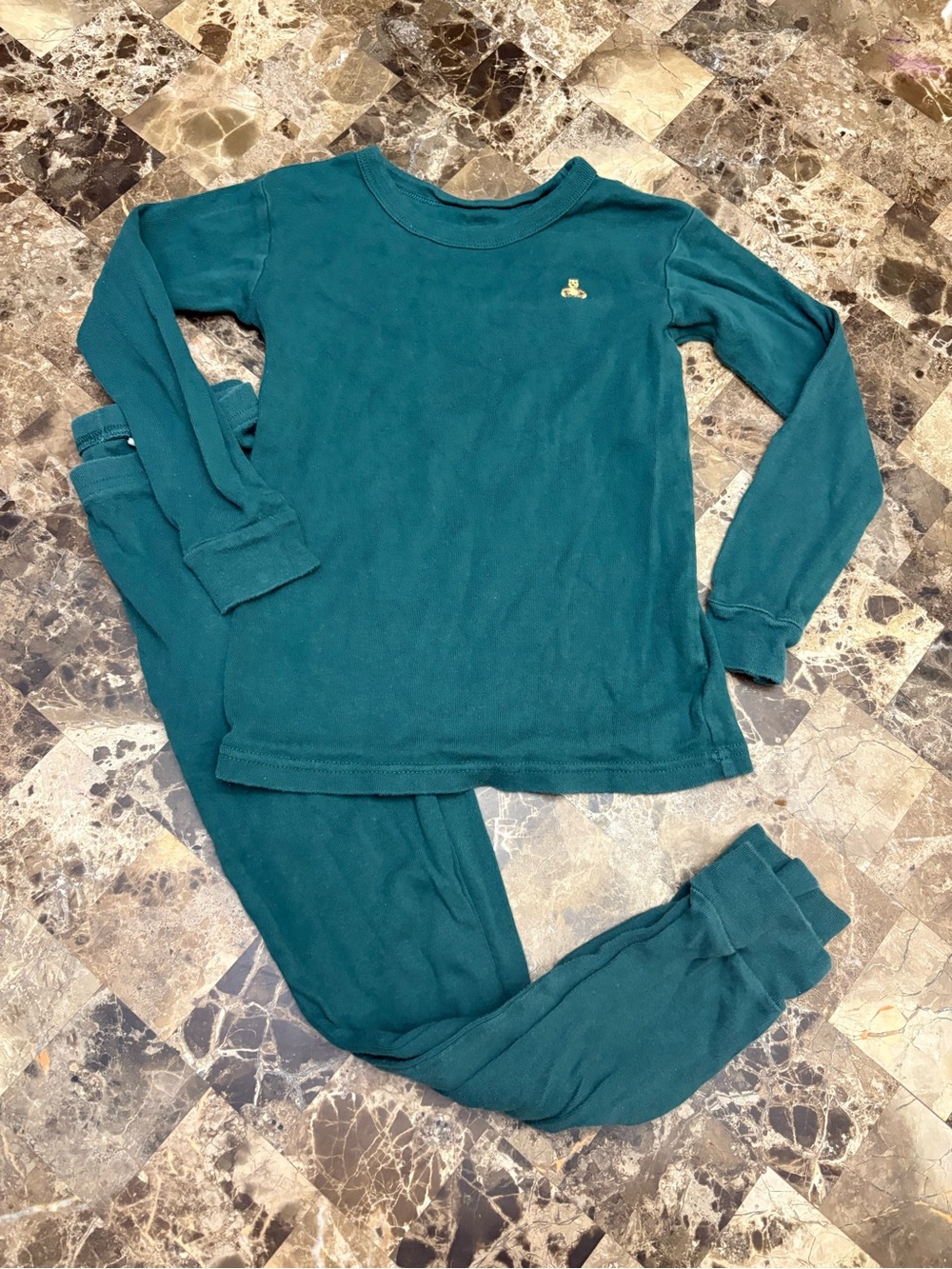 Gap green Pajama Set 5 years